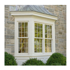 Garden Yard Aluminium Casement Recurve Bow Window Cushion Bay Windows For Sale