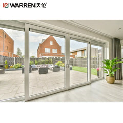 Warren 144x80 Sliding Aluminium Obscure Glass Grey Bedroom Extra Large Door Replacement