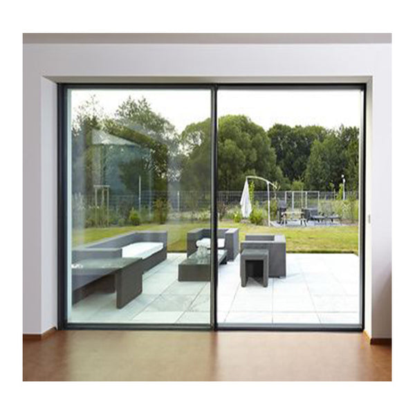 Competitive cheap price sale 4 panel used patio doors design aluminium factory glass sliding slide door price