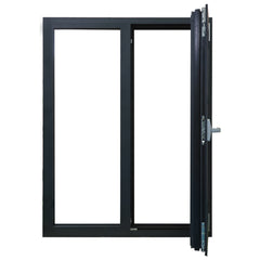 WDMA China Passive House Clear Tempered Safety Sliding Glass Window
