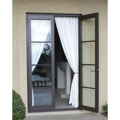 WDMA Best selling Steel French door wrought Iron Entry door exterior Door
