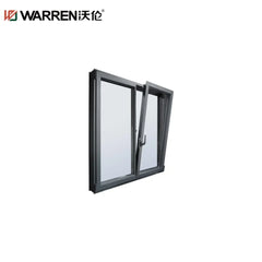 Warren 24x12 Tilt And Turn Aluminium Glass White Storefront Window Near Me