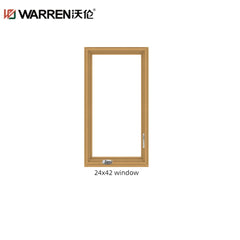 Warren 24x42 Window Double Glazed Casement Windows Aluminum Windows For Sale