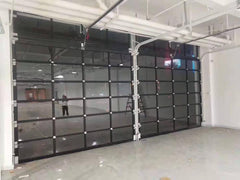 China WDMA Industrial automatic rolling up hide speech aluminum alloy garage door