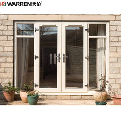 Warren 64x82 Front Door French 1 Lite Glass Door 3/4 Lite Entry Door Clear Glass Exterior