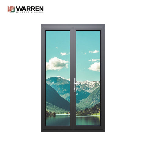 New Model Double Glass Aluminium Casement Doors For House Swing Doors And  Hinged Door