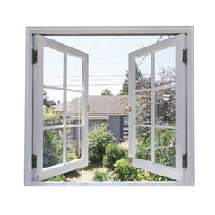 Modern Swing Open Beautiful Aluminum Window Decorative Window Screen Grill Designs For Windows