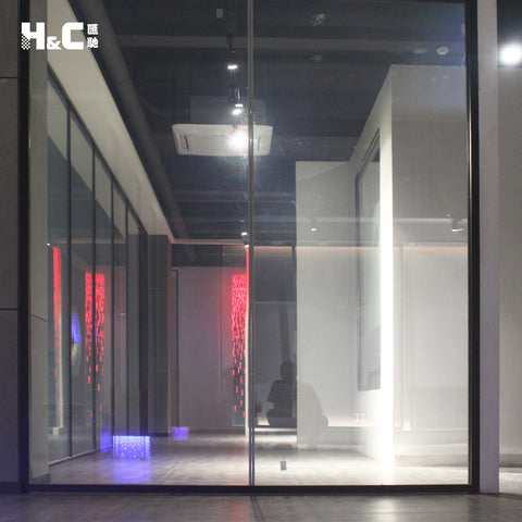 HC switchable PDLC smart film glass modern smart blinds for office wall partition and glass doors on China WDMA