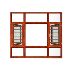 Europe Simple Modern Aluminum Casement Window Security Grill Designs And Prices