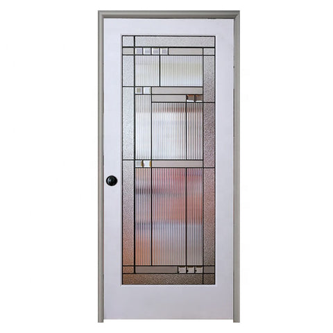 WDMA Window European Style Interior Door Designs Aluminium  Bathroom Toilet Glass Swing Doors