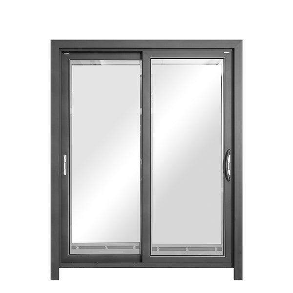 Free Sample DJYP D136Z thermal break air tight commercial aluminum profile lift and slide main entry door for villas on China WDMA