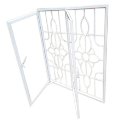 Top quality bifold patio entry door wrought iron french door and window deign for factory price on China WDMA