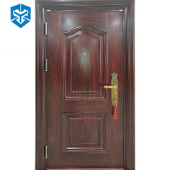 Low cost 304/202 stainless steel customized graphic size modern home security door on China WDMA