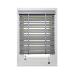 Factory direct-sale Hollow glass windows faux wood blind wooden venetian blind on China WDMA