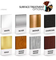 aluminum frame sliding glass patio doors customize double glass sliding door with color and grills on China WDMA