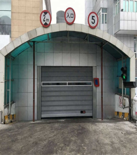 Hard Fast Shutter Door Aluminium Folding Door Industrial Door on China WDMA