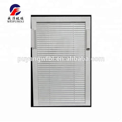 Cheap office glass sliding entry doors with internal blinds on China WDMA