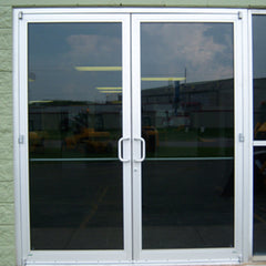 Tempered glass doors and windows for buildings,office,store front,commercial door A-030
