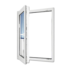 WDMA swing open style windows cheap upvc small casement window for sale