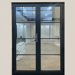 Warren 36x90 Aluminum double glass french door color customized good quality for sale