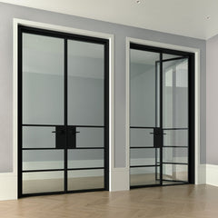 WDMA Steel glass doors windows price french casement window