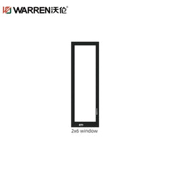 Warren 2x5 Window Double Glazed Windows Soundproof Aluminum Casement 24x60 Windows Prices