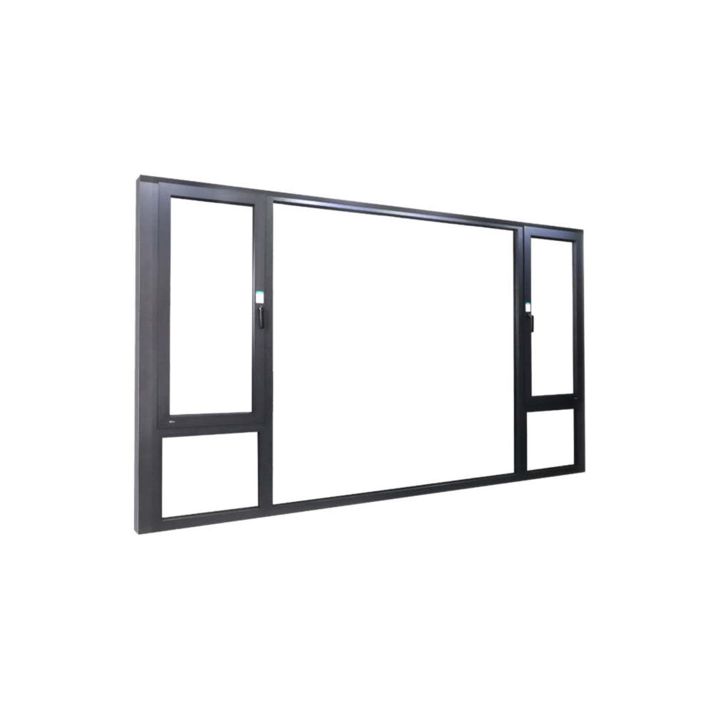 WDMA Aluminium round window with grill design fixed window double glas ...