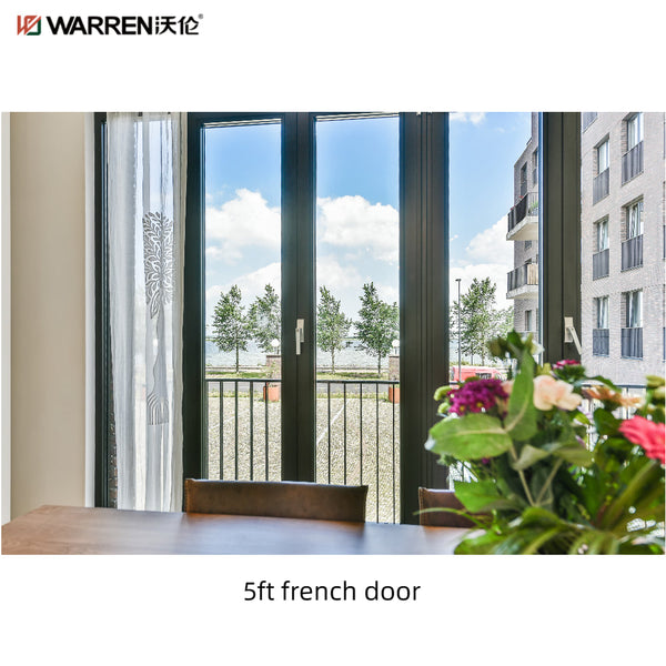 Warren 5ft French Door With White Interior French Doors With Glass