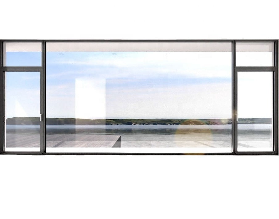 WDMA New design Narrow frame office apartment double hung windows ther ...