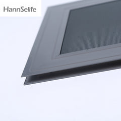 Hansi security stainless steel sliding mosquito screen window on China WDMA