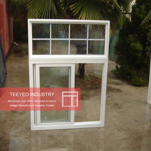 WDMA Best Selling 60x48 Windows - Happy New Year Sales Promotion 48x60 vinyl frame colored glass sliding window