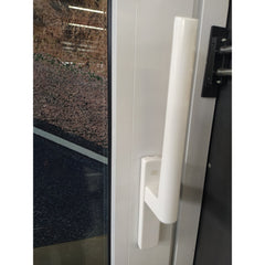 WDMA Modern strong thermal broken aluminium narrow frame large glass lift and slide sliding doors