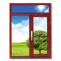 WDMA Wholesale French Casement Standard Tempered Clear Glass Aluminum Windows