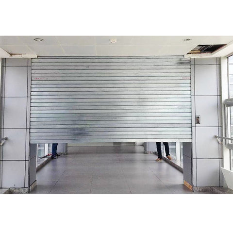 Factory rapid roll up pvc high speed door fast plastic roll up shutter door on China WDMA