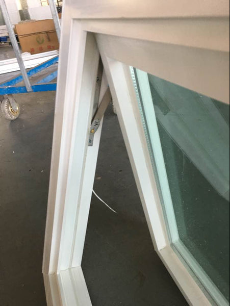 WDMA High quality American style pvc awning window Bathroom frosted gl ...