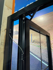 WDMA 108 x 80 sliding patio door French and Hinged door