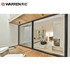 Warren 60x96 Sliding Aluminium Double Glazing Grey International Hurricane Proof Door Design