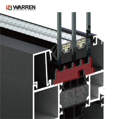 Warren 36x72 window NFRC Certificate thermal insulation aluminum casement picture window