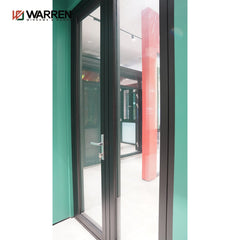 Custom  Factory Direct Cheap Price Double Open Glass Door Exterior French Doors Aluminum Casement Doors