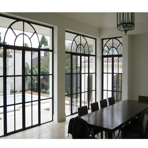 WDMA Durable Quality Competitive Price House Entry Wrought Iron Doors