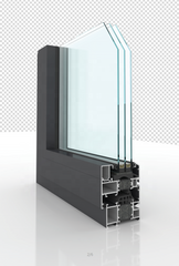 WDMA China Manufacture PVC Profile Window Designs American Style  Casement Window