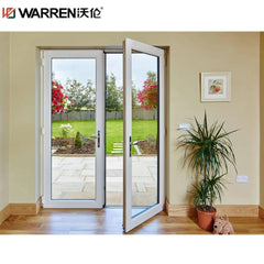 Warren Exterior Door Oval Glass Interior Glass Door 2 Panel Doors French Patio Aluminum Glass Exterior