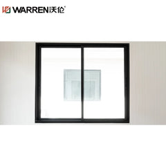 Warren 16x16 Picture Aluminium Stained Glass Black Transom Window Near Me