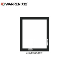 Warren 24x32 Window Casement Double Glazed Windows Aluminium Flush Casement Windows