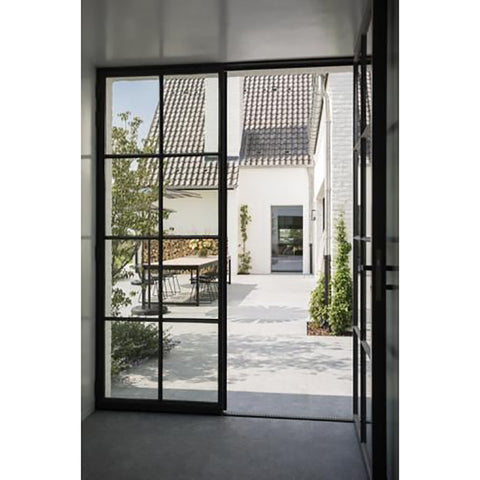 WDMA Toughen Glass Design European High Quality Swing Door