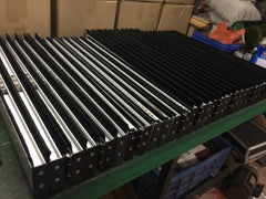 Frameless glass folding door system aluminium sliding folding door hardware on China WDMA