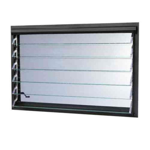 Windows Aluminum Frame Louvers Glass Screen Aluminium Adjustable Burglar Proof Vertical Louver Window