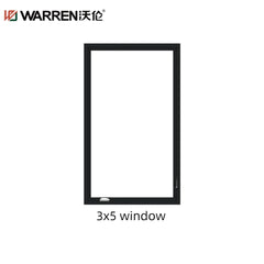 Warren 31x20 Basement Aluminium Triple Glass Brown Triple Pane Window House