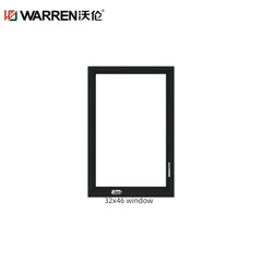 Warren 34x48 Window Double Pane Soundproof Windows Aluminum Double Pane Impact Windows