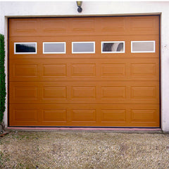 China WDMA customize garage door clear glass garage door
